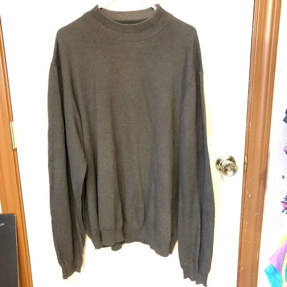 Vanheusen Men 100% Cotton Sweater Size Xxl